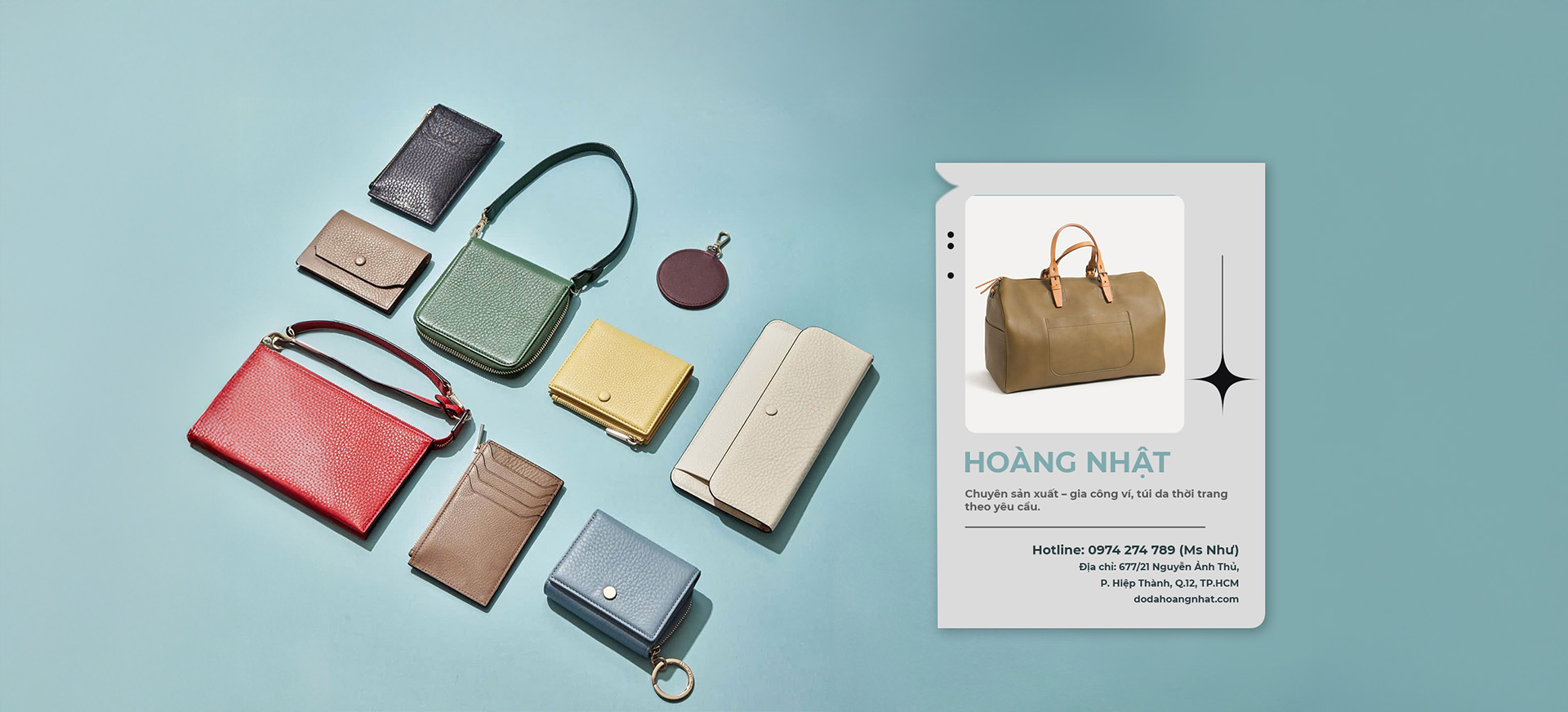 Xưởng may ví nam - nữ hàng đầu tại TP. HCM