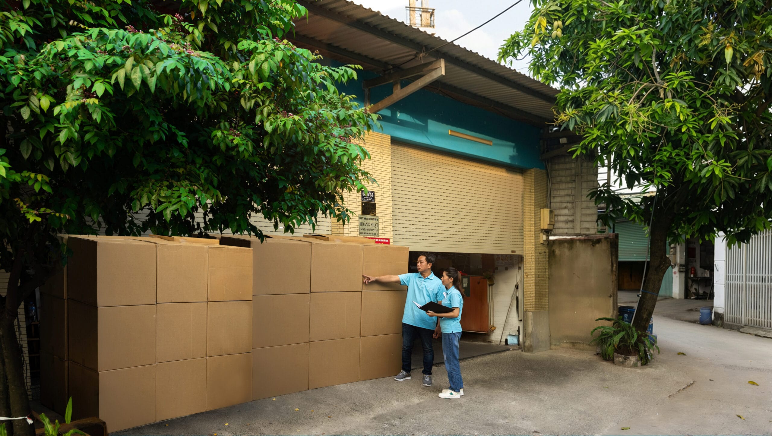 Hình ảnh hoạt động xưởng sản xuất