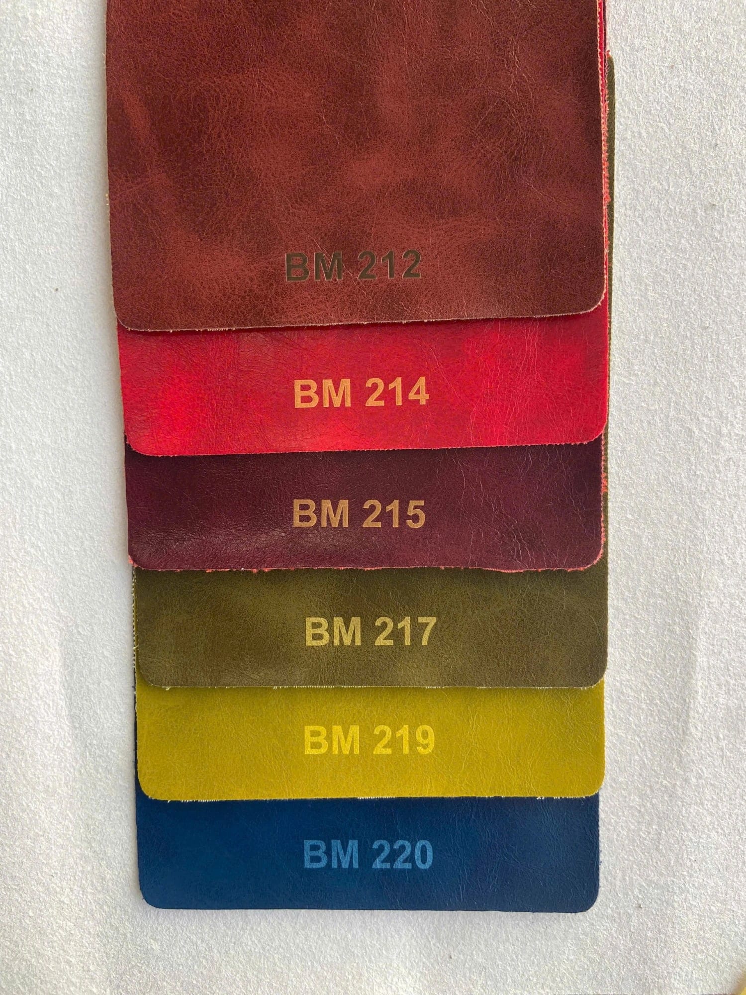 Colour chart 1
